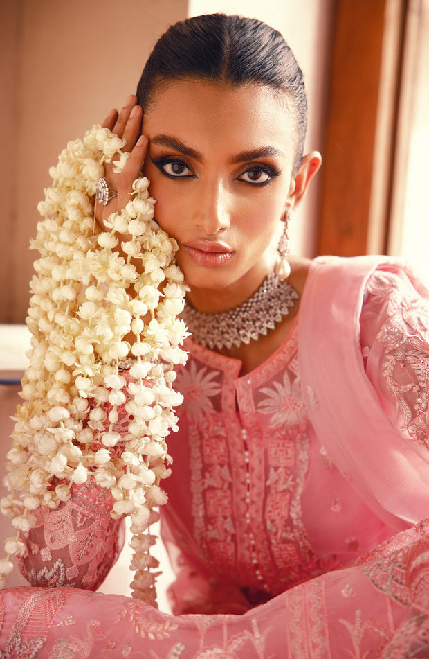 Buy Crystal Pink Embroidered Pakistani Salwar Kameez Dupatta Salwar Suit