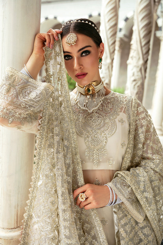 Buy Crystal White Heavily Embellished Pakistani Party Dress Salwar Suit 2023