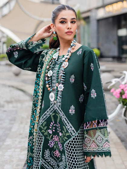 Buy Dark Green Embroidered Pakistani Salwar Kameez Dupatta Salwar Suit 2023