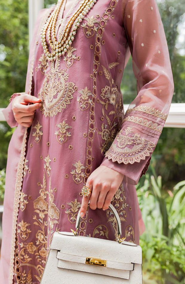 Buy Dusty Rose Embroidered Pakistani Salwar Kameez Dupatta Salwar Suit 2023