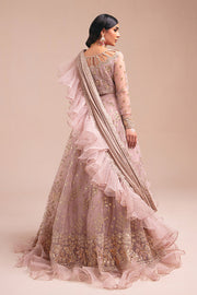 Buy Elegant Baby Pink Embroidered Pakistani Wedding dress Lehenga Choli