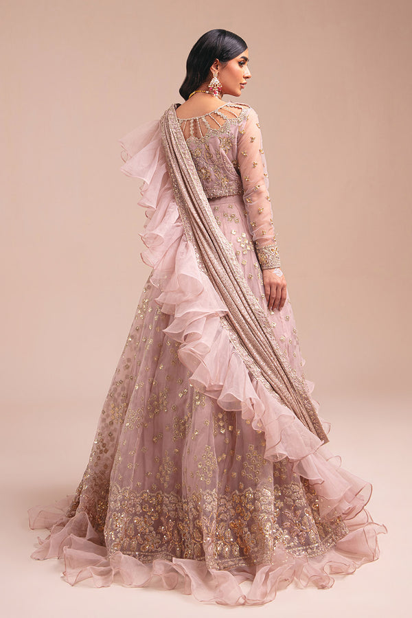 Elegant Baby Pink Pakistani Wedding dress Lehenga Choli LARGE Elegant Baby Pink Pakistani Wedding dress Lehenga Choli LARGE