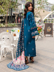 Buy Elegant Berry Blue Embellished Pakistani Salwar Kameez Dupatta Salwar Suit