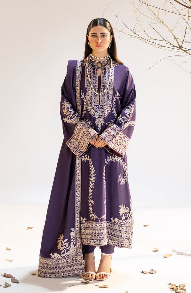 Buy Elegant Coral Blue Embroidered Pakistani Salwar Kameez Dupatta Suit 2023