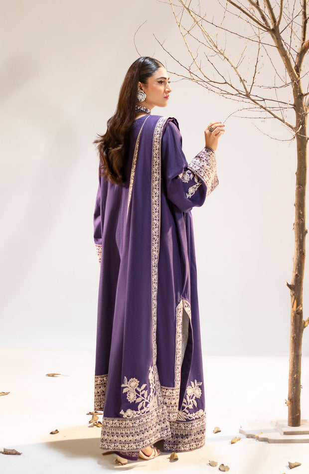 Buy Elegant Coral Blue Embroidered Pakistani Salwar Kameez Dupatta Suit