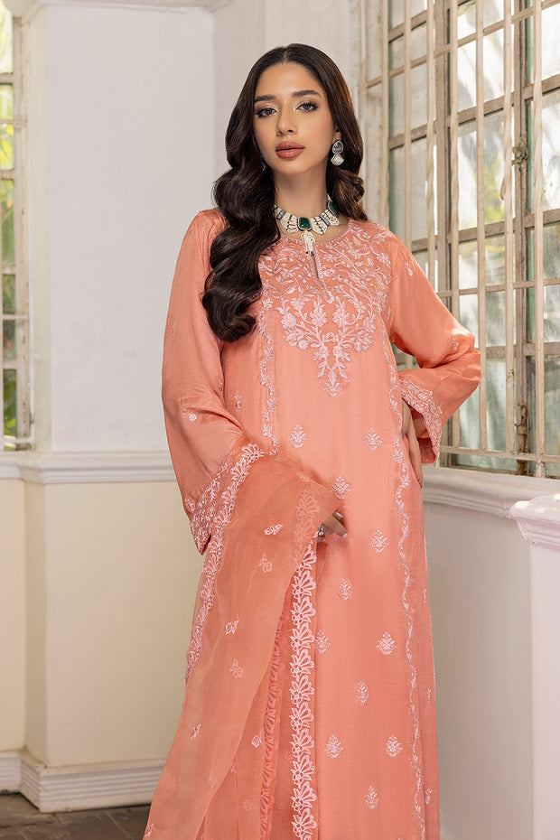 Buy Elegant Deep Peach Pakistani Salwar Kameez with Dupatta Salwar Suit 2023
