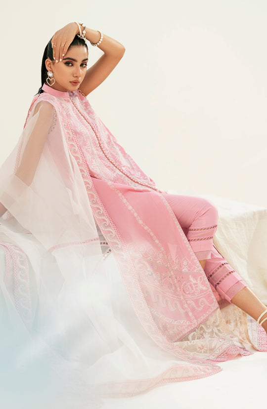 Buy Embroidered Pakistani Salwar Kameez Dupatta Baby Pink Salwar Suit 2023