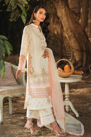 Buy Embroidered Salwar Suit in Off White Pakistani Salwar Kameez Dupatta