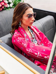 Buy Embroidered Shocking Pink Pakistani Salwar Kameez Dupatta Salwar Suit 2023