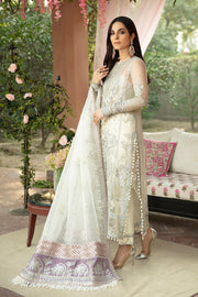 Buy Ethereal White Embroidered Pakistani Wedding Dress Kameez Trousers 2023