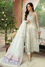 Buy Ethereal White Embroidered Pakistani Wedding Dress Kameez Trousers