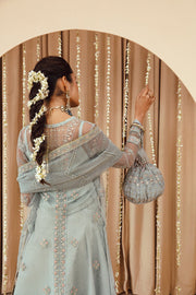 Buy Ferozi Heavily Embroidered Pakistani Gown Style Wedding Dress 2023