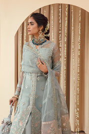 Buy Ferozi Heavily Embroidered Pakistani Gown Style Wedding Dress