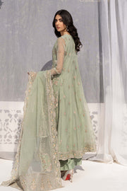 Buy Ferozi Shade Maria B Embroidered Pakistani Party Wear Frock