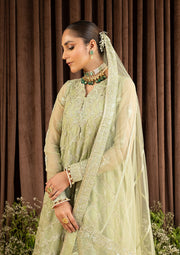 Buy Green Embroidered Kameez Crushed Sharara Pakistani Party Dress