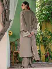 Buy Grey Embroidered Pakistani Sharara Kameez Party Wear Salwar Suit