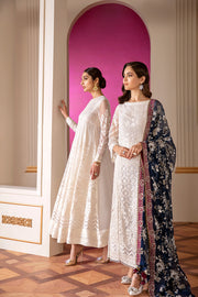 Buy Heavily Embellished Floral White Pakistani Salwar Kameez Party Wear