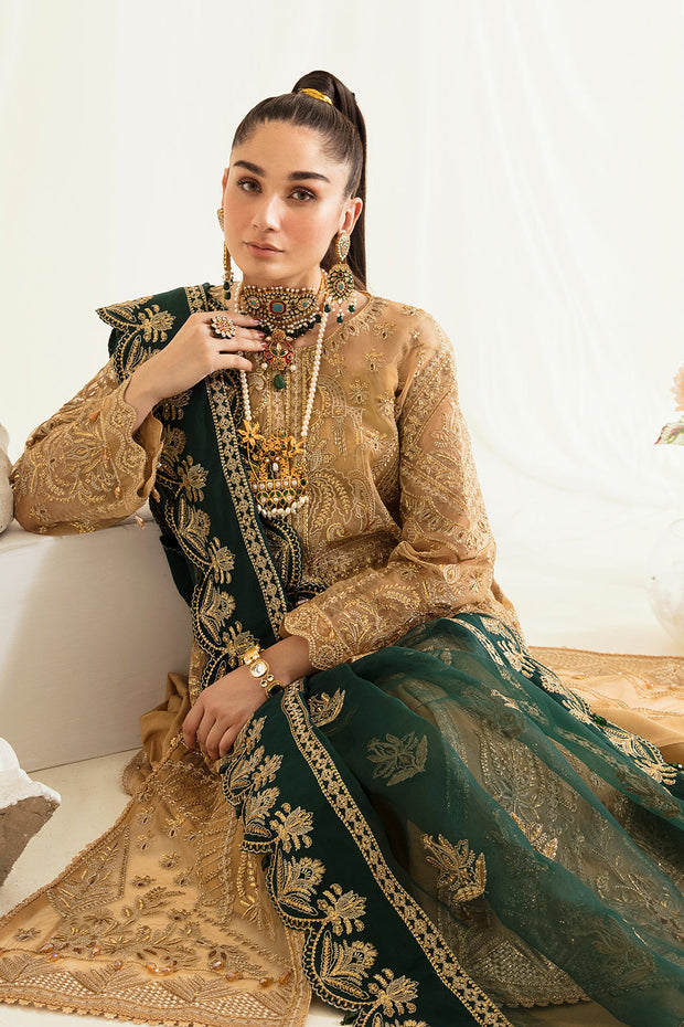 Buy Heavily Embellished Pakistani Party Dress in Kameez Trousers Style