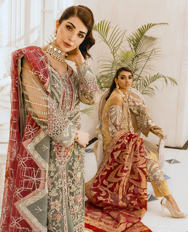 Buy Heavily Embellished Pakistani Salwar Kameez Premium Wedding Dress