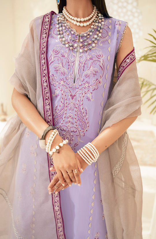 Buy Lilac Embroidered Pakistani Salwar Kameez Dupatta Salwar Suit 2023