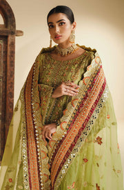 Buy Lime Green Traditionally Embellished Pakistani Kameez Salwar Suit