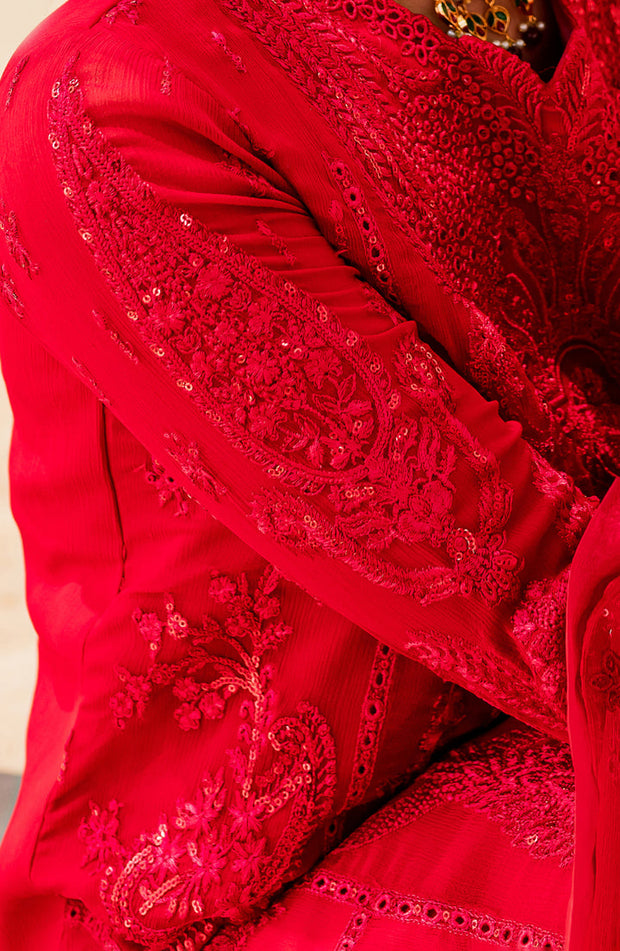 Buy Luxury Deep Red Embroidered Pakistani Salwar Kameez Dupatta Salwar Suit 2023
