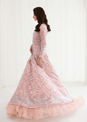 Buy Luxury Embroidered Pakistani Wedding Dress in Huge Flare Pishwas Style