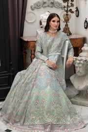 Buy Luxury Ferozi Embroidered Pakistani Wedding Dress Pishwas Frock 2023