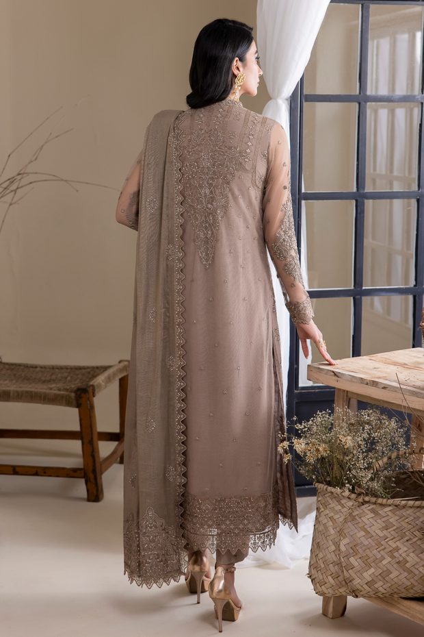Buy Luxury Grey Embroidered Pakistani Salwar Kameez Dupatta Suit 2024