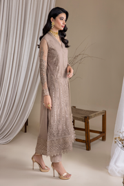 Buy Luxury Grey Embroidered Pakistani Salwar Kameez Dupatta Suit