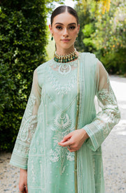 Buy Luxury Ice Blue Embroidered Pakistani Salwar Dupatta Salwar Suit 2023