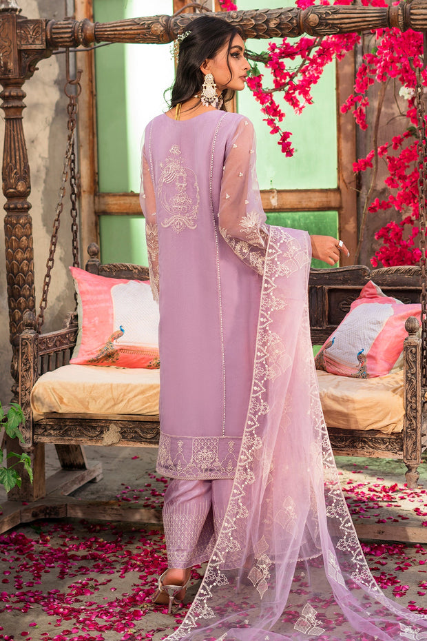Buy Luxury Lilac Organza Pakistani Salwar Kameez Dupatta Salwar Suit 2023