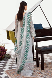 Buy Luxury Pakistani Wedding Dress in Long Kameez Style Grey Salwar Suit