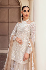Buy Luxury Radiant Pearl Embroidered Pakistani Wedding Dress Kameez Sharara 2023