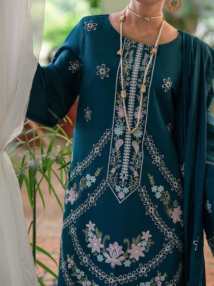 Buy Luxury Sea Green Embroidered Pakistani Sharara Kameez Party Dress 2023