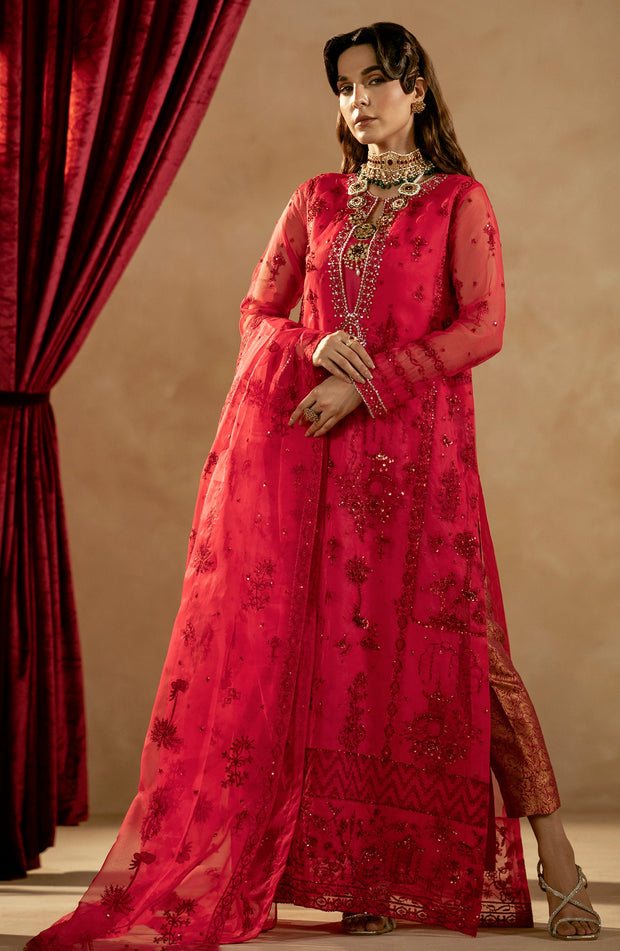 Buy Luxury Shocking Pink Embroidered Pakistani Salwar Kameez Dupatta Suit