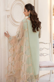 Buy Mint Green Heavily Embroidered Chiffon Pakistani Salwar Kameez Suit 2023