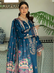 Buy Navy Blue Embroidered Pakistani Salwar kameez Dupatta Salwar Suit