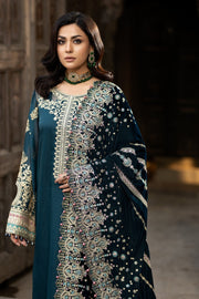 Buy Navy Blue Embroidered Pakistani Wedding Dress Kameez Trousers Shawl