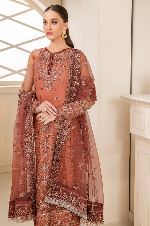 Buy Orange Pink Embroidered Pakistani Salwar Kameez Dupatta Salwar Suit 2023