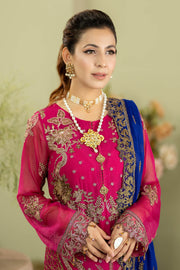 Buy Pakistani Salwar Kameez Heavily Embroidered Shocking Pink Salwar Suit 2023