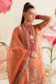 Buy Peach Pink Embellished Pakistani Wedding Dress Kameez Sharara