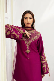 Buy Plum Embroidered Salwar Suit Luxury Pakistani Salwar Kameez Dupatta