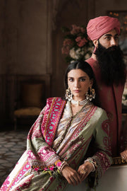 Buy Premium Sage Green Embroidered Pakistani Kameez Salwar Suit 2023