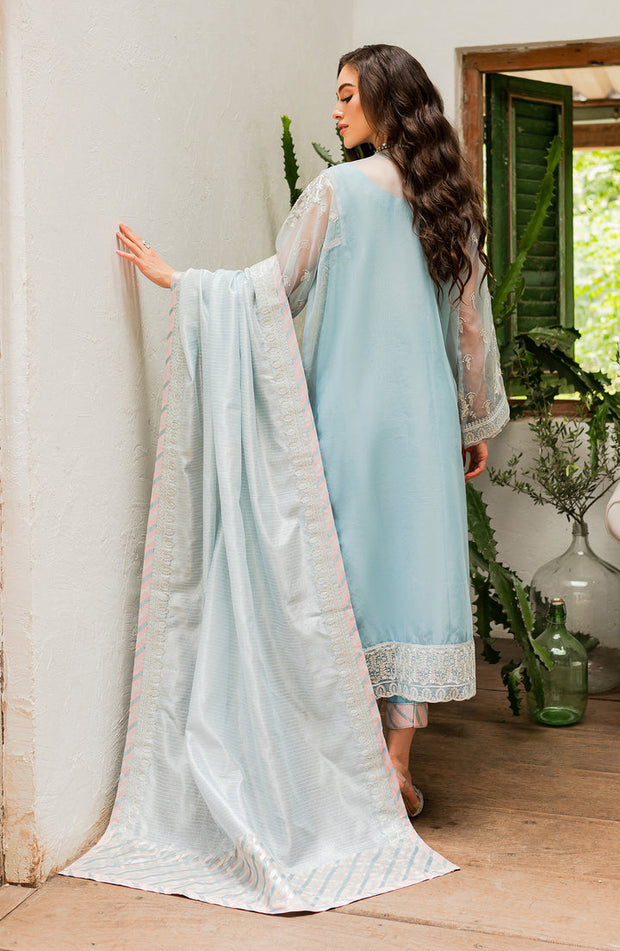 Buy Regal Blue Embroidered Pakistani Salwar Kameez Dupatta Salwar Suit