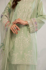 Buy Sea Green Embroidered Pakistani Salwar Kameez with Dupatta Salwar Suit