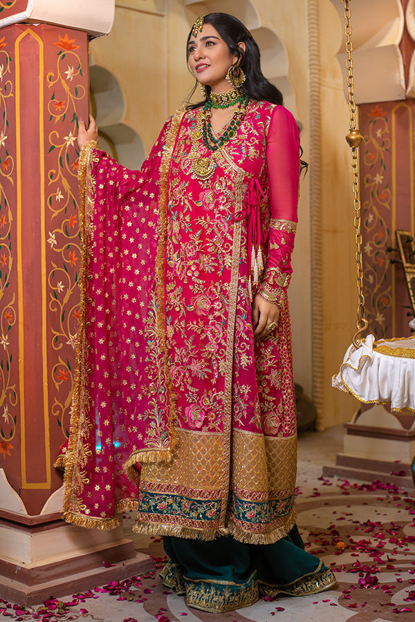 Buy Shocking Pink Embroidered Pakistani Salwar Kameez Dupatta Salwar Suit
