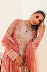 Buy Tea Pink Embroidered Pakistani Salwar Kameez Dupatta Classic Suit 2023