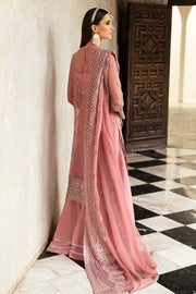 Buy Tea Pink Heavily Embellished Pakistan Wedding Dress Kameez Sharara