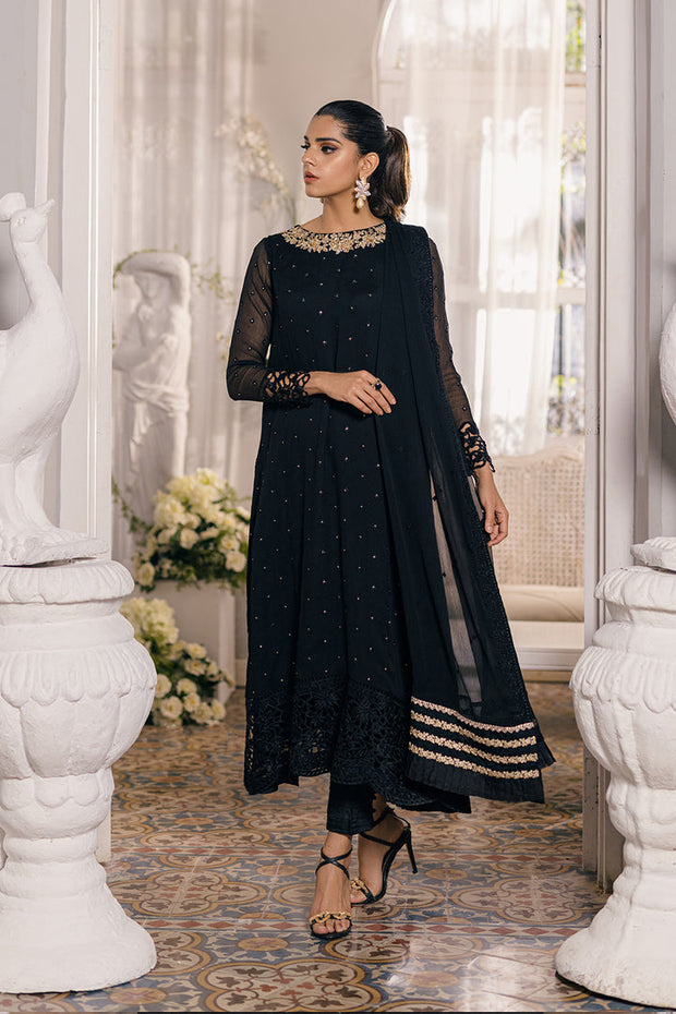 pakistani black party wear dresses Lehenga Pakistani Black Party Wear Dresses Black Pakistani Lehenga Suit Emaan Adeel La Festa Formals LF